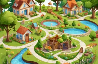 Ландшафтный дизайн для семейных участков: идеи для игр и отдыха детей